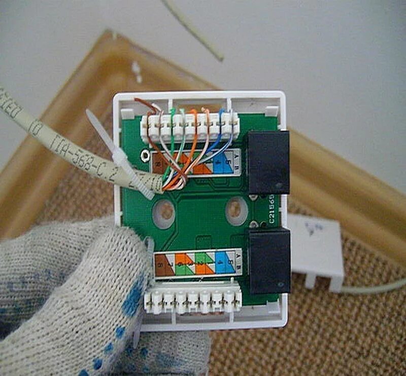 Подключение ethernet розетки Как подключить интернет розетку? (Пошаговое подключение)