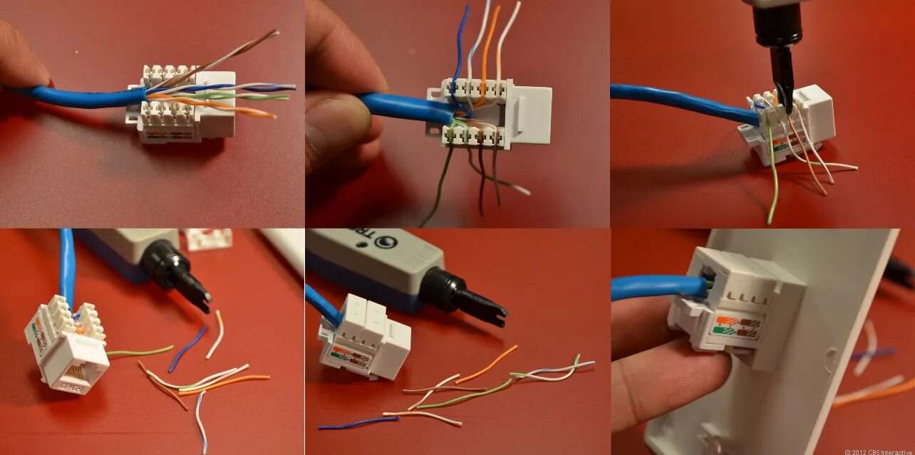 Подключение ethernet розетки Home networking explained, part 3: Taking control of your wires Ethernet wiring,
