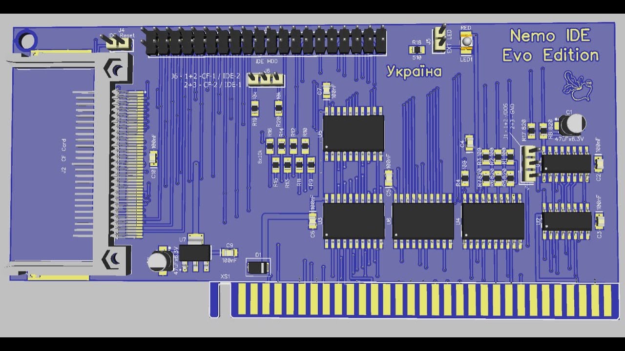 Подключение evo 2 Паяй, Калантай! #39. NemoBUS IDE + CF карта как винт для ZX Evolution. - YouTube