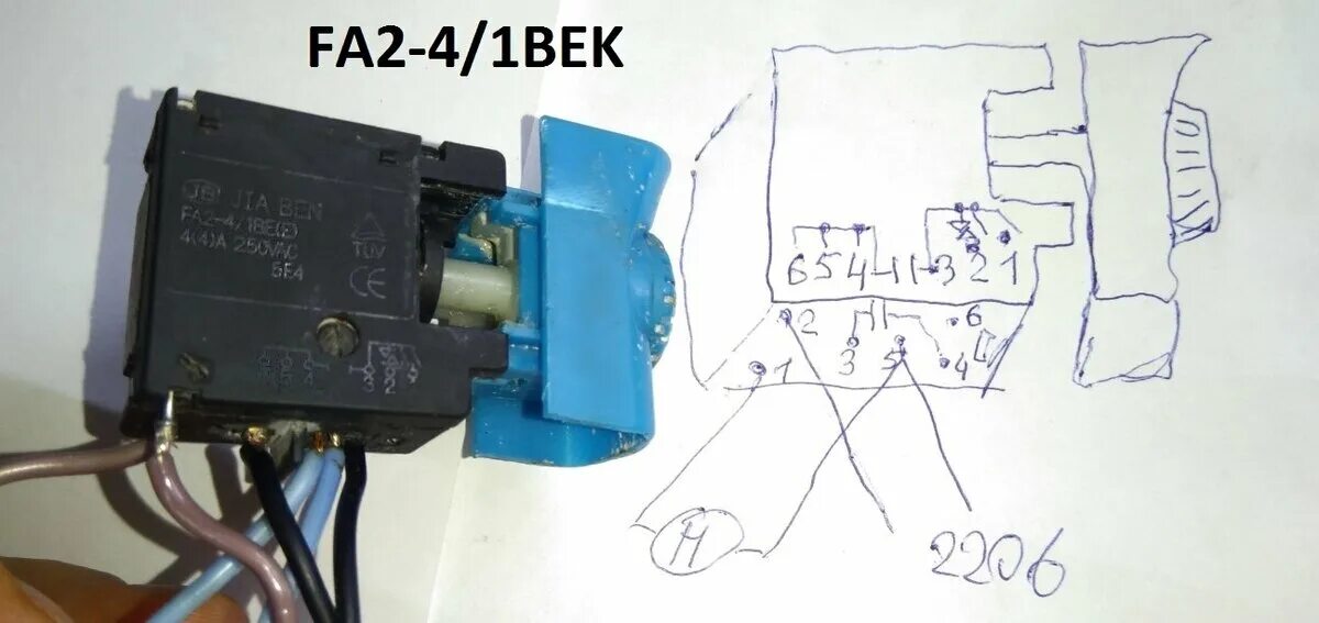 Подключение fa2 4 1bek Кнопка с регулятором. FA2-4/1BEK. Заподлянка маркировки от производителя. Владим