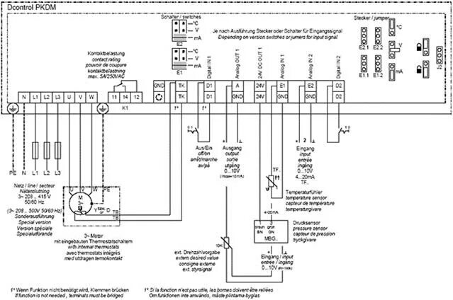 Подключение фанкойлов электрическая схема Systemair PKDM12 Stepless speedcontrol OZONAIR.RU