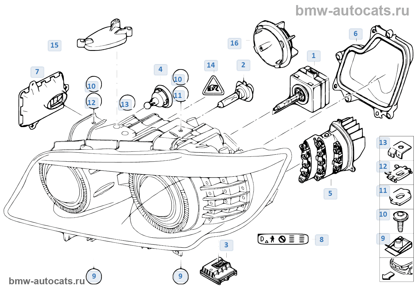 Установка корректоров фар BMW e36 m40b18 - BMW 3 series (E36), 1,8 л, 1992 года 