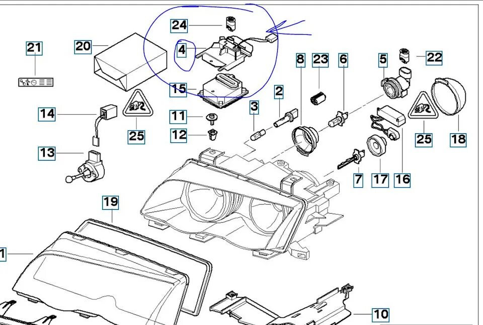 Подключение фар бмв е36 Нужна помощь, ксеноновые фары. - BMW 3 series (E46), 3 л, 2002 года электроника 