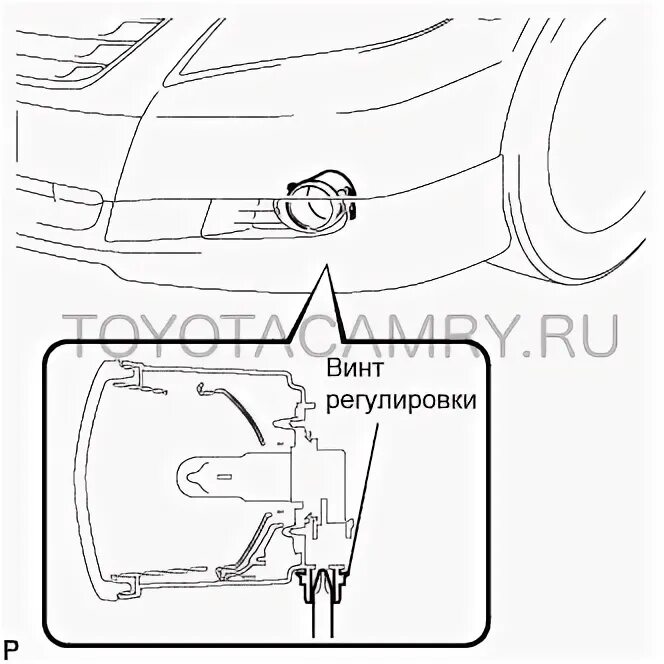 Подключение фар камри 40 Techdoc