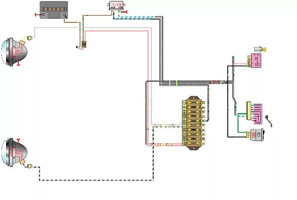Подключение фар мтз 82 Ответы Mail.ru: Не горят габариты на ВАЗ 2101..предохранитель в норме.