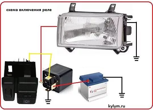 Подключение фар пассат б3 Нужная информация…может кому потребуется! - Volkswagen Passat Variant (B4), 1,8 