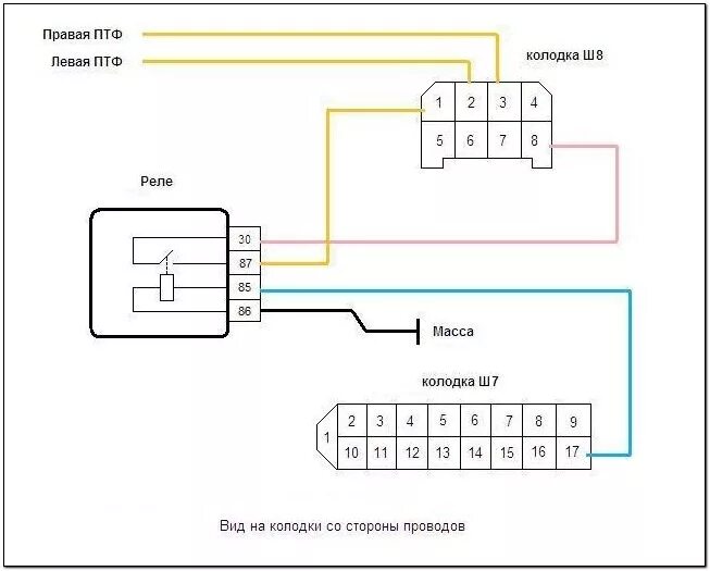 Подключение фар ваз 2114 фишка Долгожданные птф и белые габариты - Lada 2114, 1,6 л, 2012 года стайлинг DRIVE2