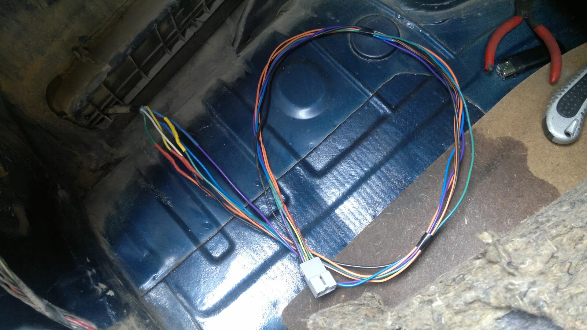 Подключение фаркопа ваз 2114 Про подключение розетки фаркопа - Nissan Almera II (N16), 1,5 л, 2005 года элект