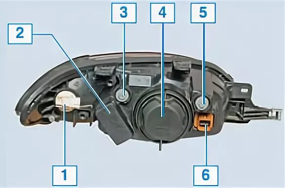 Подключение фары лачетти Снятие и установка блок-фары, замена ламп фары Шевроле Лачетти Chevrolet Lacetti
