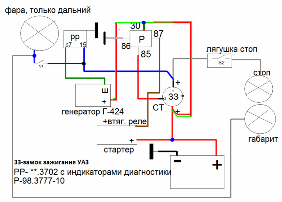 Подключение фары на мотоцикле Как подключить фары на генератор