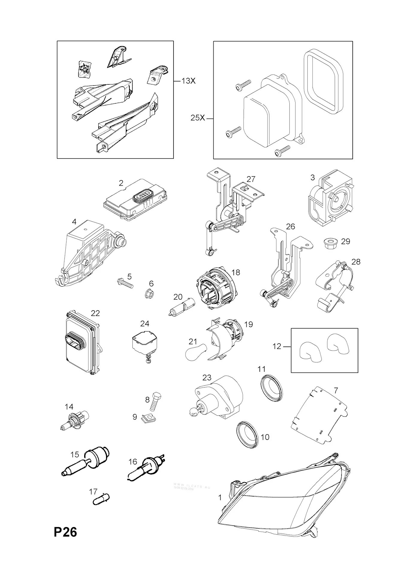 Подключение фары опель астра h Штатный ксенон. Часть первая. - Opel Astra H, 1,8 л, 2012 года электроника DRIVE