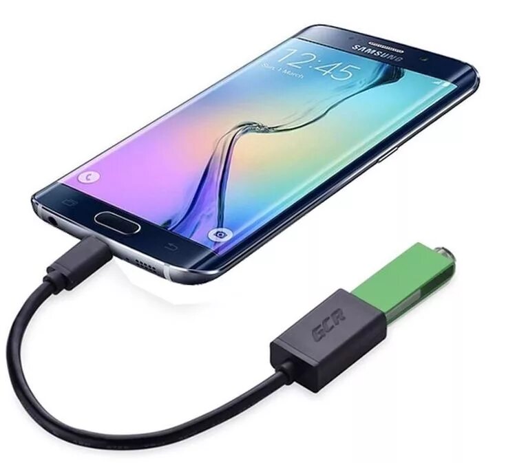 Подключение флешки к телефону Как подключить USB-флешку к смартфону Смартфон, Электроника, Флэшка