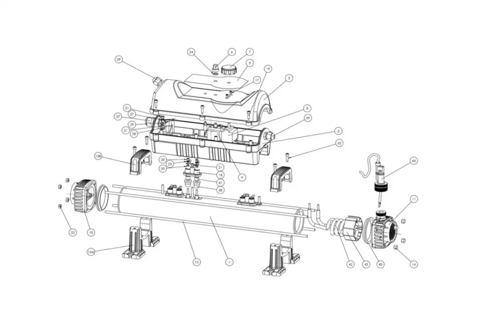 Подключение flowline 2 Оборудование для нагрева воды Elecro Flowline 2 Titan Великобритания - купить в 