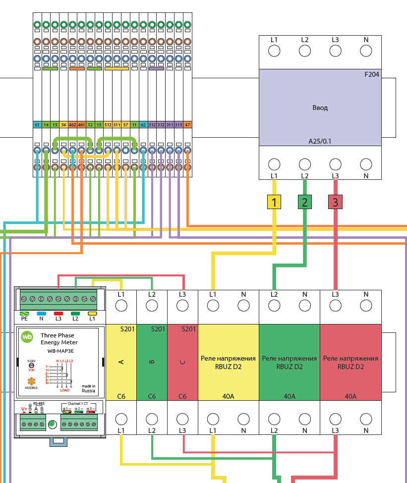 Подключение фобос 1 схема Подключение токовых трансформаторов WB-MAP3E - #3 от пользователя system - Счётч