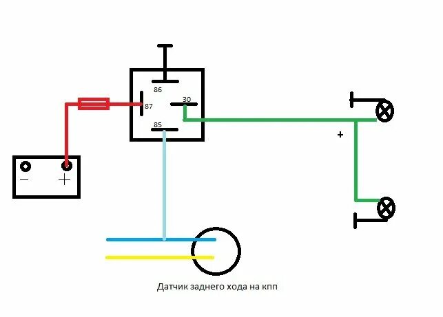 Подключение фонаря заднего хода Установка дополнительных фонарей заднего хода на Газель Обо всём по немногу Дзен