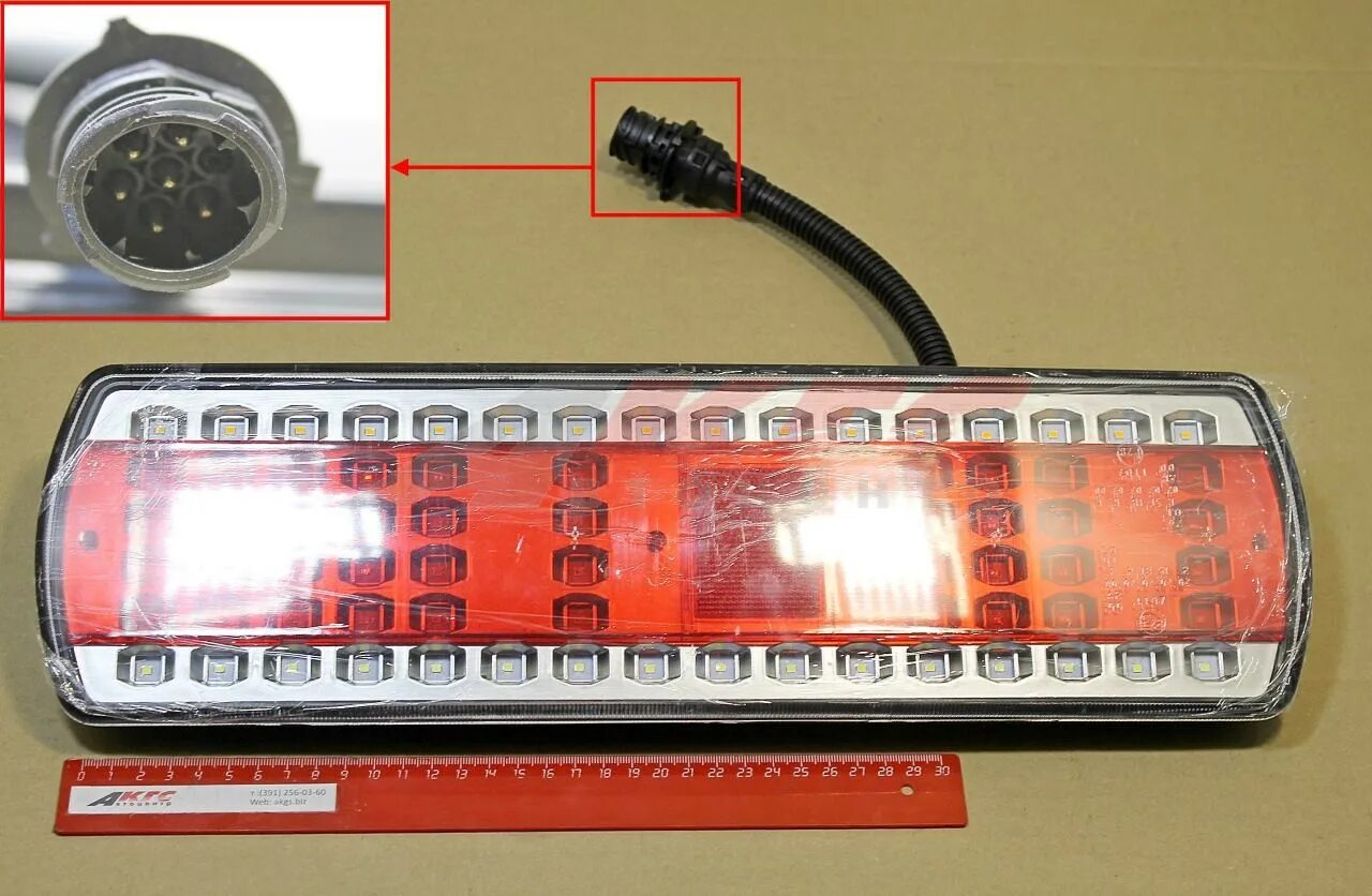 Подключение фонаря заднего хода камаз 00-00006577 ФОНАРЬ ЗАДНИЙ КАМАЗ 6520, 5490, МАЗ (левый, с разъёмом 6 контактов A