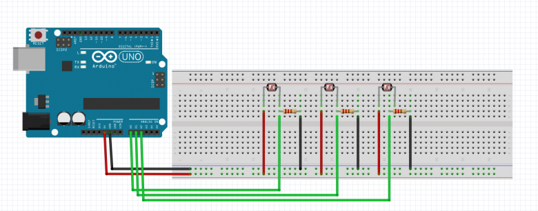 Подключение фото резистора Подключение нескольких фоторезистров Аппаратная платформа Arduino