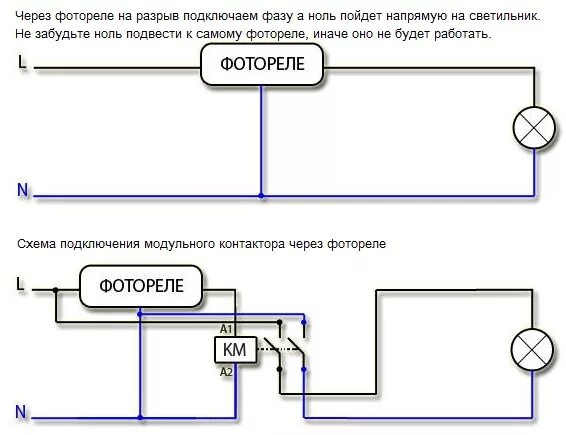 Подключение фотореле через магнитный пускатель Ответы Mail.ru: Если фотореле IEK подключить через пускатель, оно может сломатьс