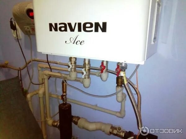 Подключение fugas к котлу navien Отзыв о Газовый котел Navien Ace-18K Через пять лет работы циркуляционный насос 