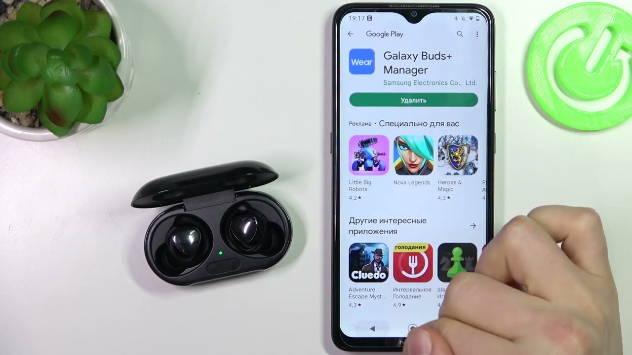 Подключение galaxy buds к телефону Samsung Galaxy Buds+ Как к телефону подключить наушники Samsung Galaxy Buds+ чер