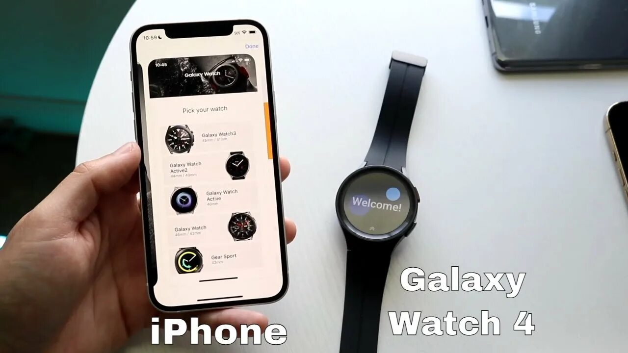 Подключение galaxy watch 3 Can Your Galaxy Watch 5 Connect With iPhone? - YouTube