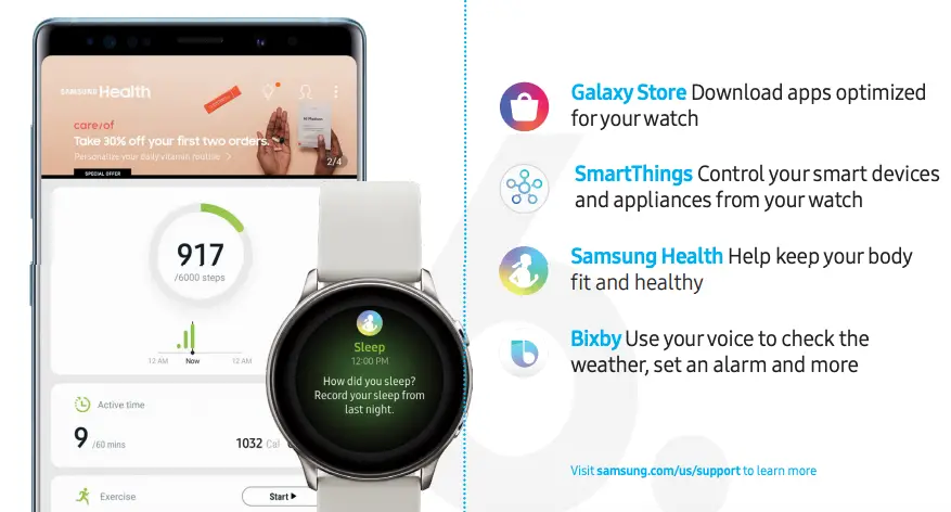 Подключение galaxy watch active 2 personalizar samsung watch active Gran venta - OFF 70