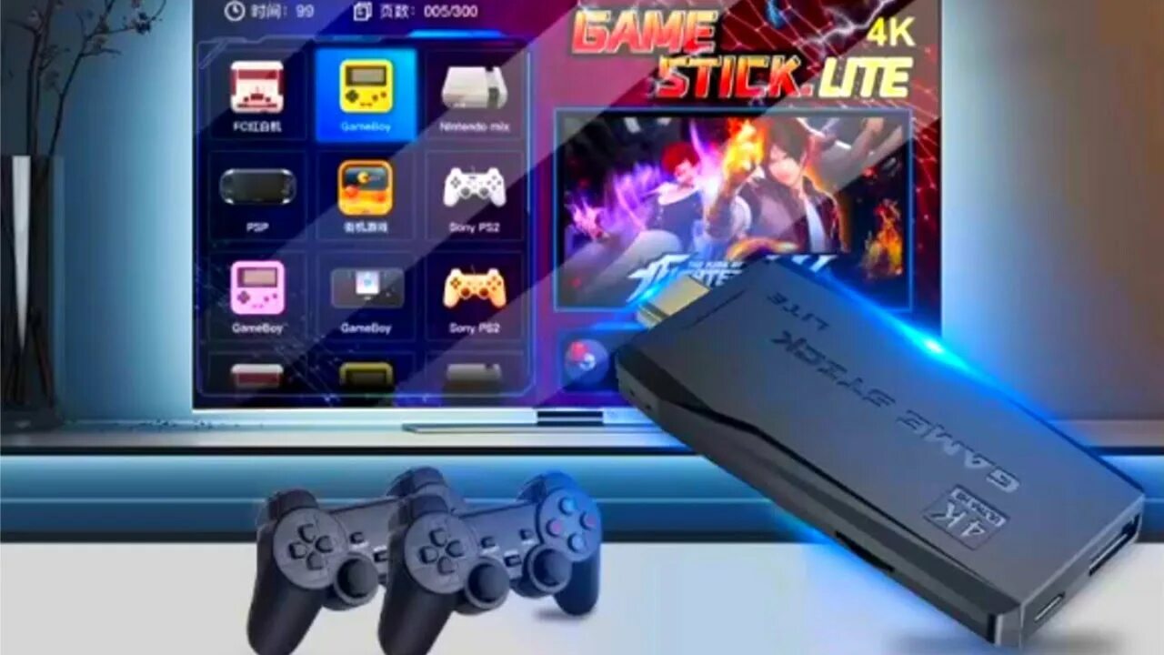 Подключение game stick lite к телевизору Game stick Dongle 4K Lite for $40 is amazing, 3500 retro games already installed