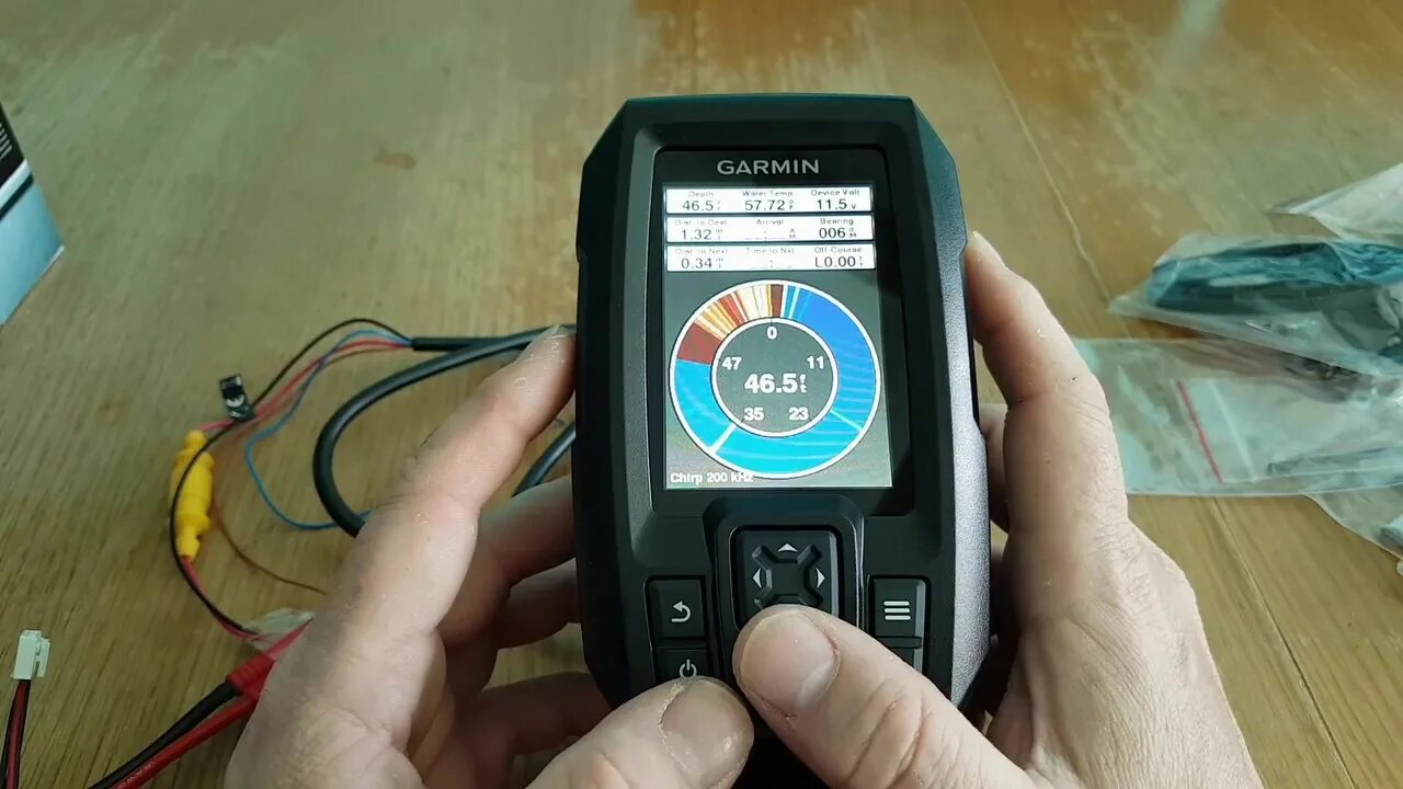 Подключение гармин 4 Garmin Striker 4 CV Unboxing - YouTube