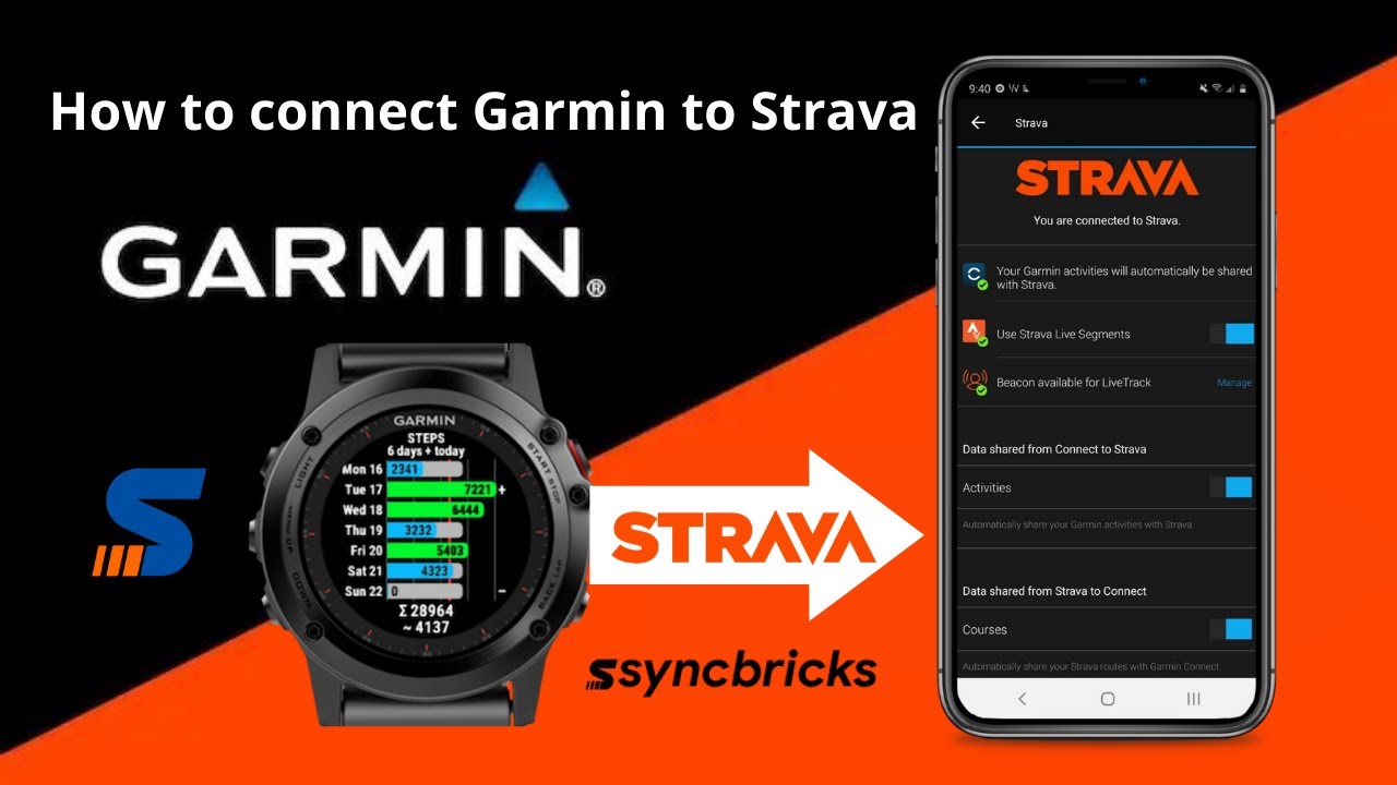 Подключение garmin к телефону How to Connect Garmin to Strava / Garmin Connect App - YouTube