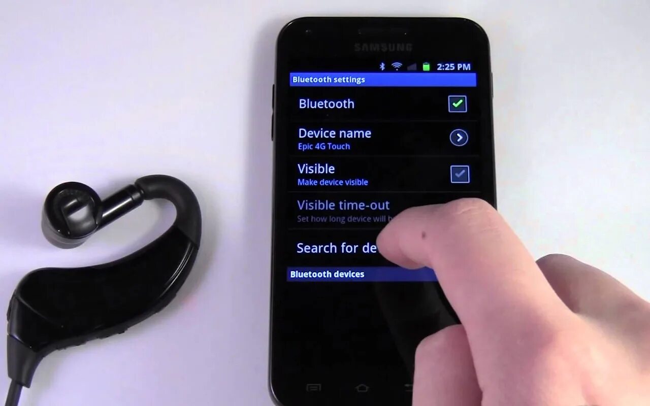 Подключение гарнитуры к телефону How to Pair Bluetooth Headset