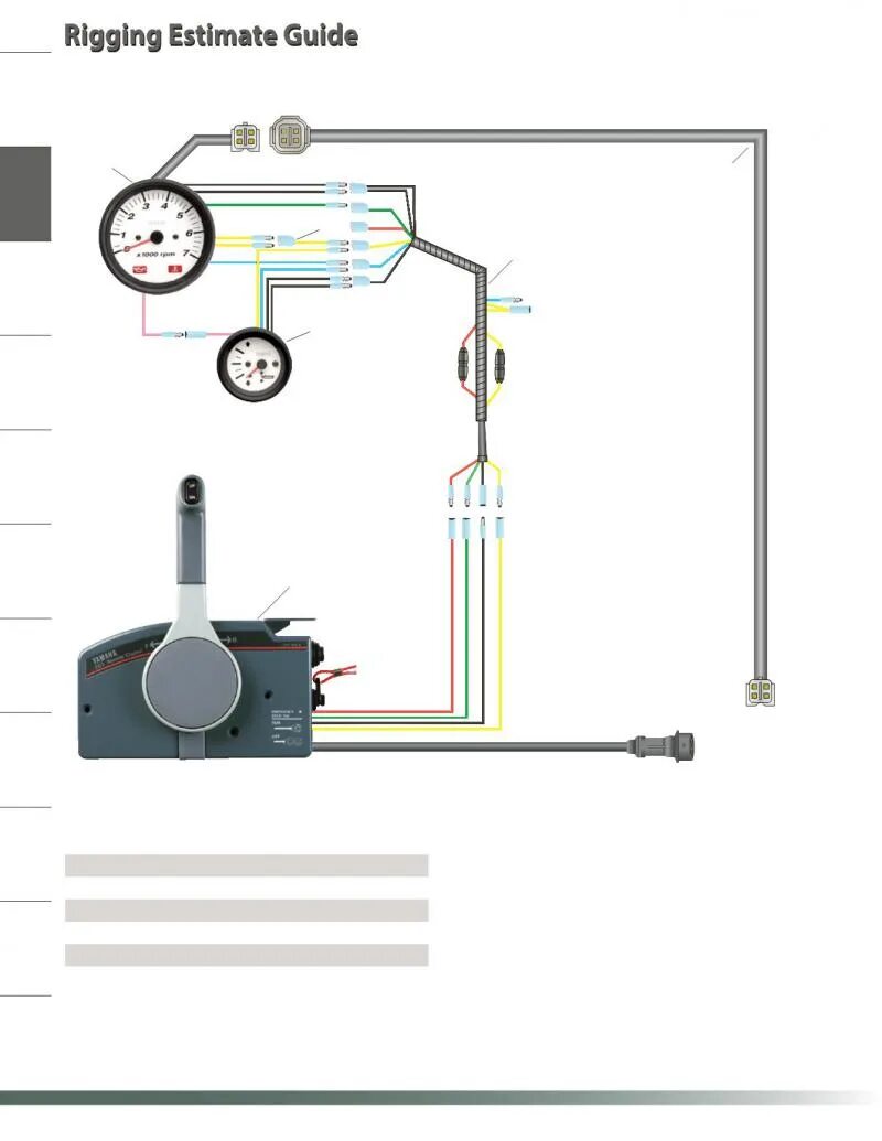 Подключение газ реверс к лодочному мотору Yamaha 703 Controller Wiring Harness Best Wiring Library - Yamaha 703 Remote Con