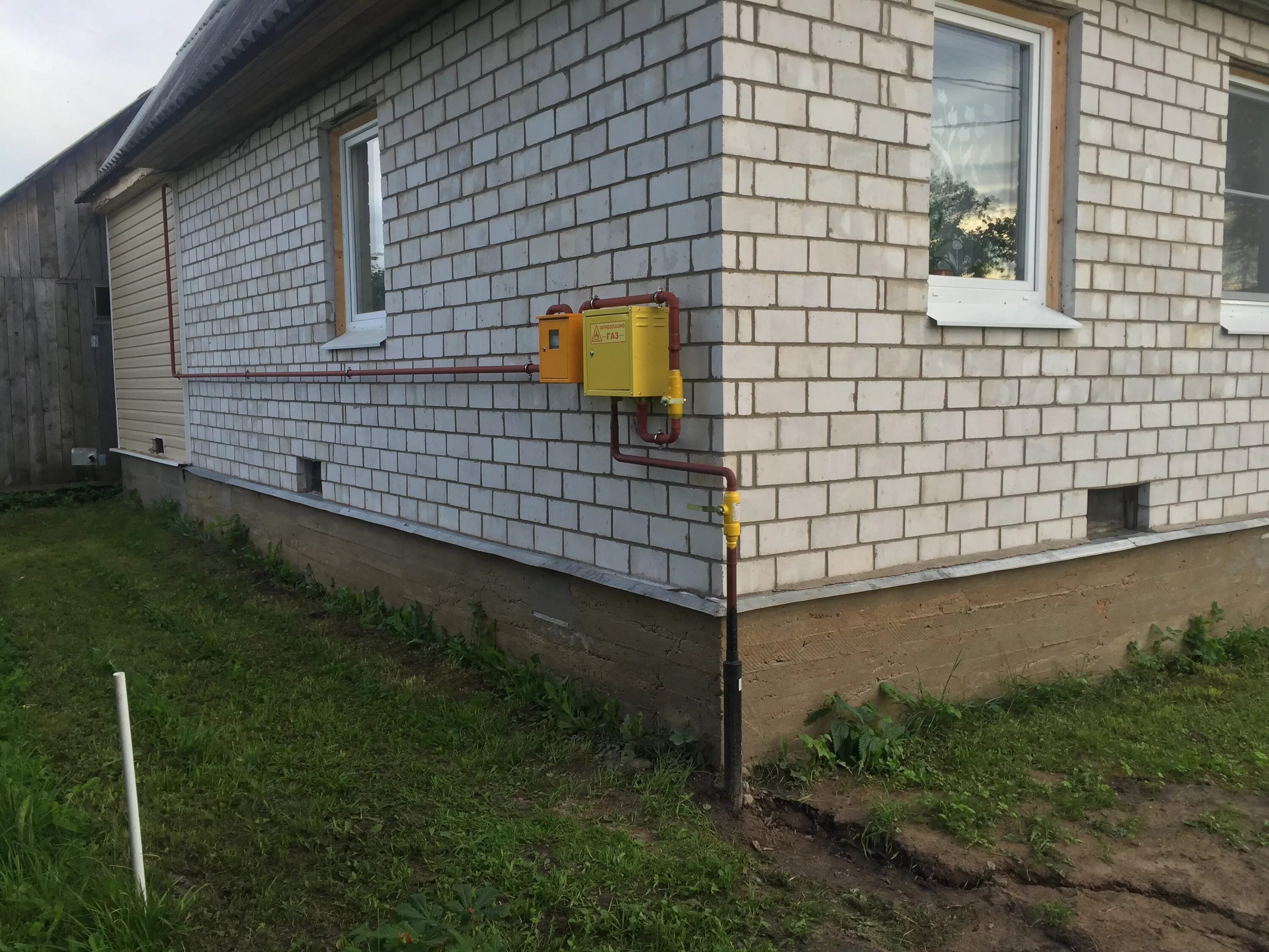 Подключение газа к частному дому киров Газоснабжение частного дома, по адресу Лен. обл., Кировский район, д. Сирокасска