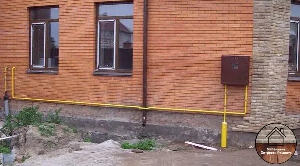 Подключение газа к частному дому крым Let's go to the gas house. Building a private house The establishment of a priva