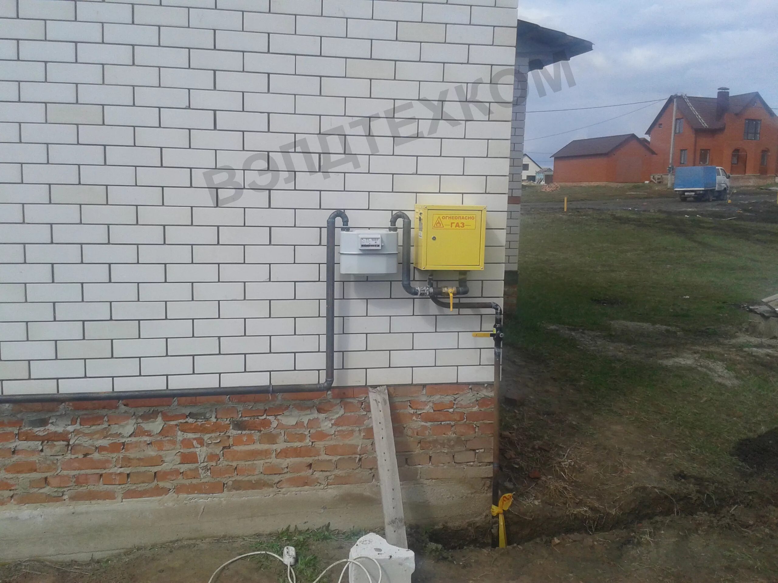 Подключение газа к участку Монтаж газового оборудования