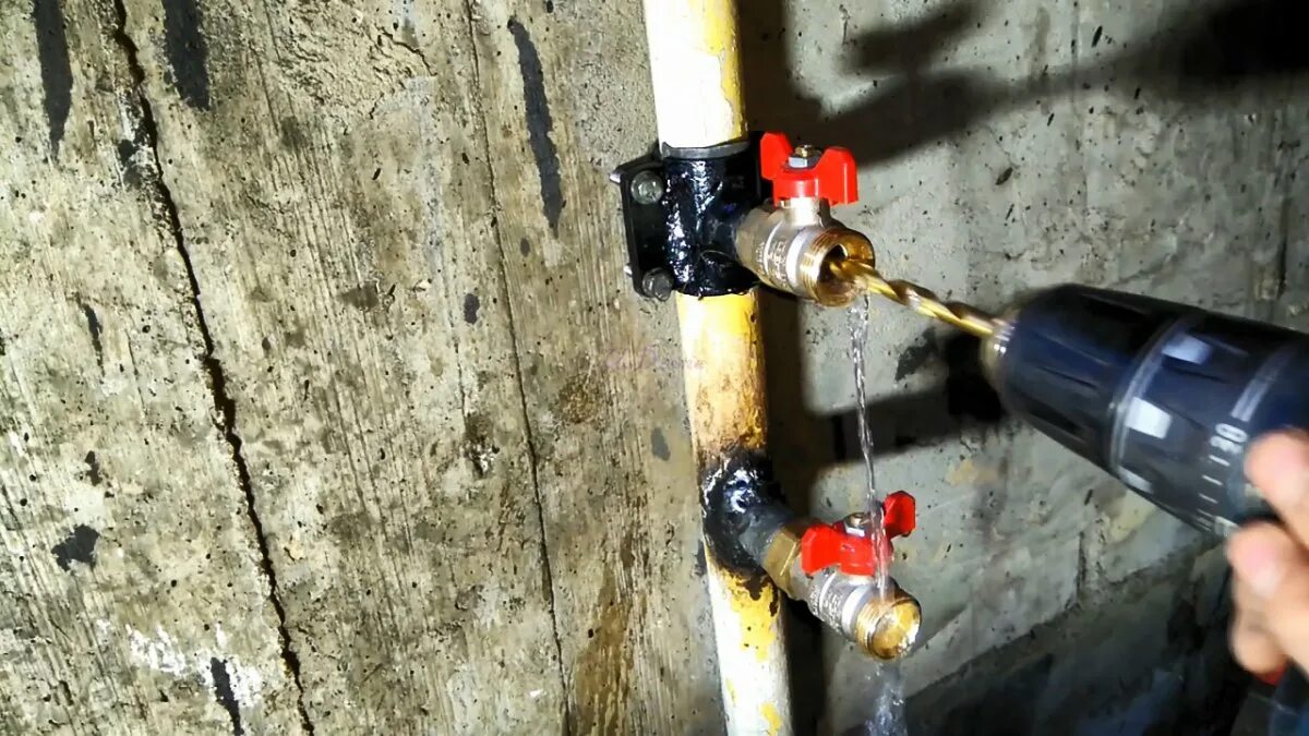 Подключение газа врезка 2 способа врезаться в трубу под давлением со сваркой и без