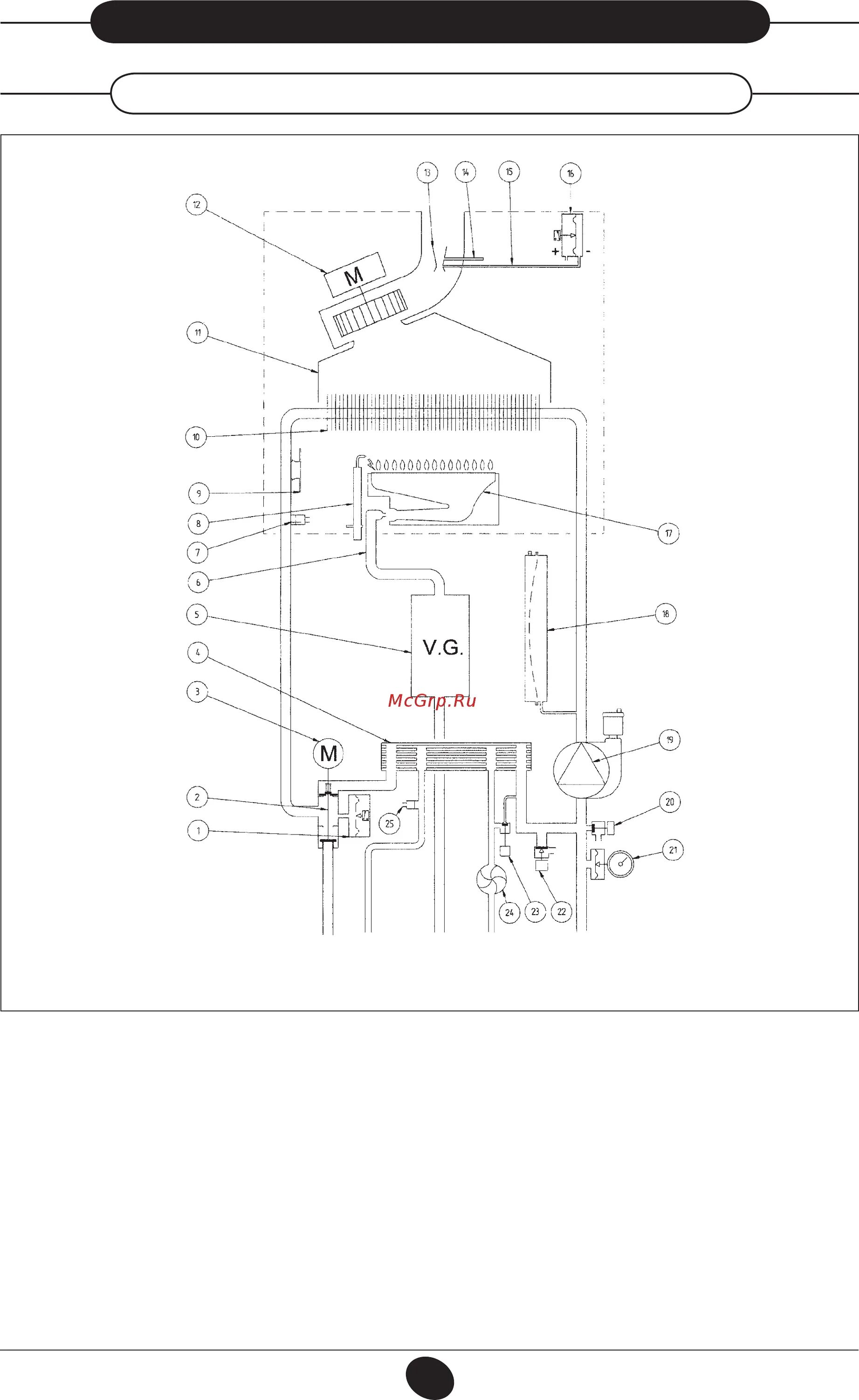 Подключение газового котла бакси экофор 24 Baxi ECO FOUR 1,24 F 24/34 Функциональные схемы