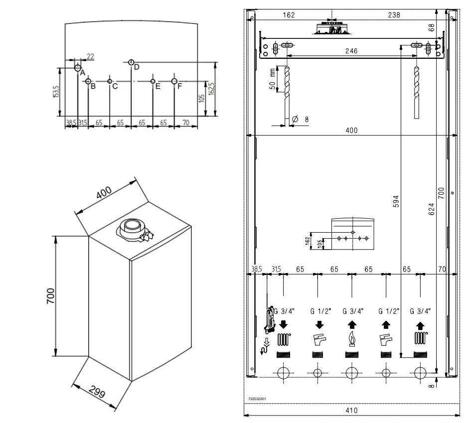 Подключение газового котла baxi 1.24 Котел настенный Duo-tec Compact 1.24 GA A7722037 - купить с доставкой в Москве, 