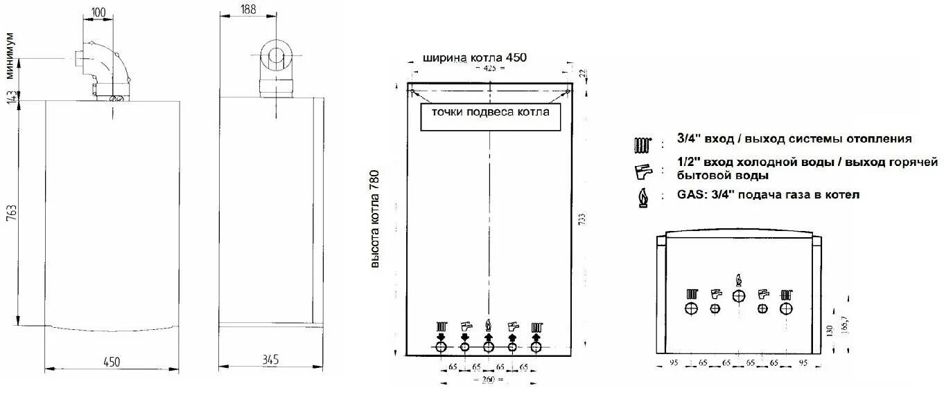 Подключение газового котла baxi luna 3 Картинки СХЕМА ПОДКЛЮЧЕНИЯ ГАЗОВОГО КОТЛА БАКСИ