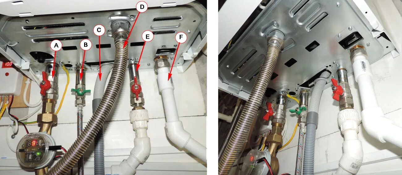 Подключение газового котла bosch 6000 Как включить горячую воду в газовом котле HeatProf.ru