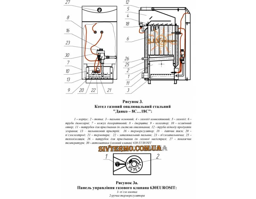 Подключение газового котла данко Газовый котел Данко 10 В Sit дымоходный (СЖИЖЕННЫЙ ГАЗ)-14 196.00 грн.-Котлы газ