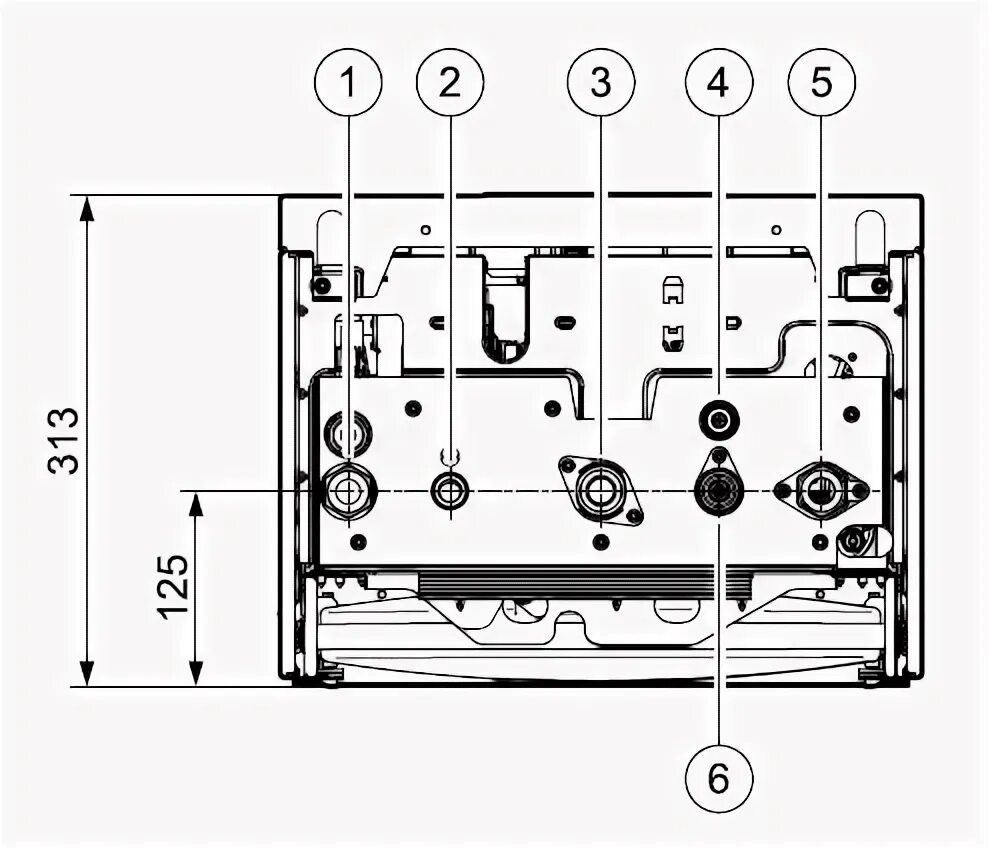 Подключение газового котла гепард Protherm Гепард 12 MOV (H-RU) Арт. 0010015235