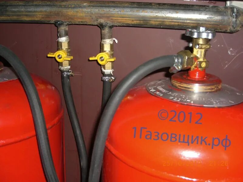Подключение газового котла к баллону 1Газовщик: Работы