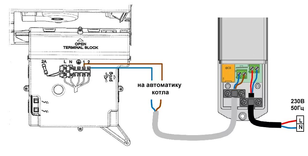 Подключение газового котла к электрическому котлу Модуль приемный однозонный Watts EHRFR для коммутации с радиотермостатами WFHT и