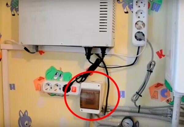Подключение газового котла к электросети требования Стабилизатор для газового настенного котла фото - DelaDom.ru