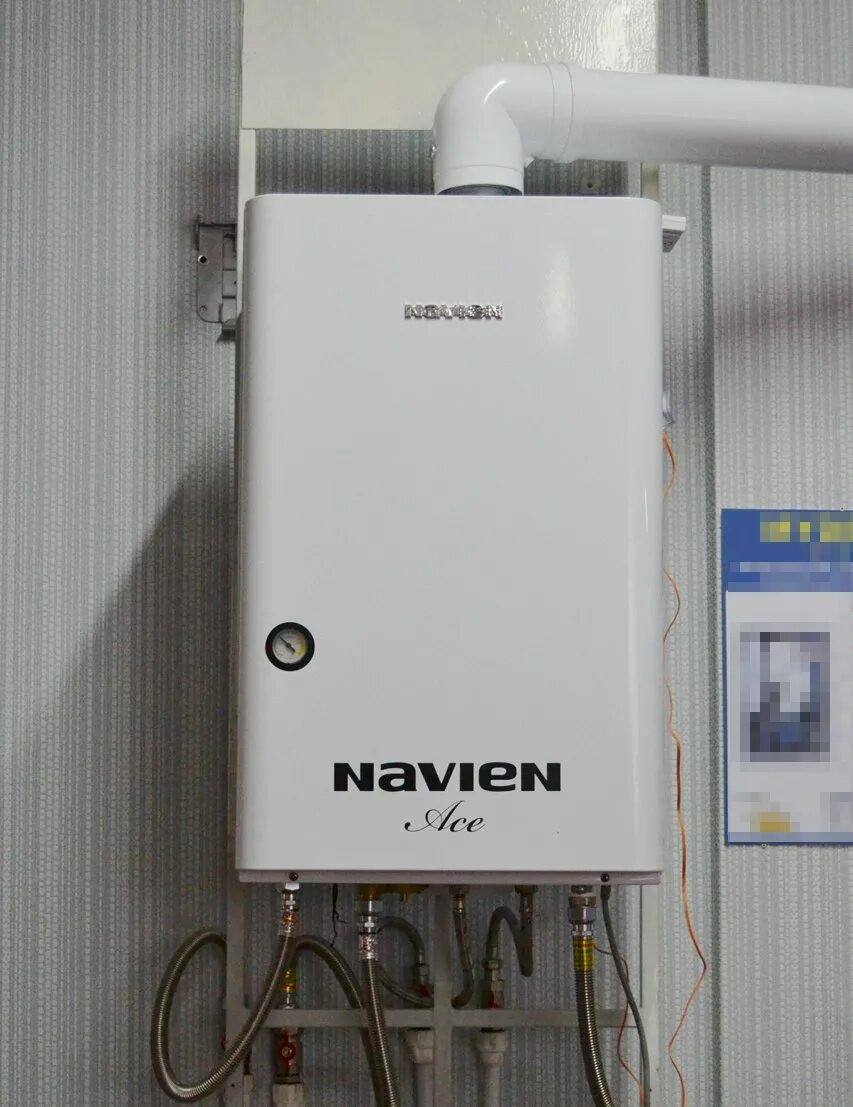 Подключение газового котла navien deluxe Установка газового котла отопления в частном доме под ключ СПб