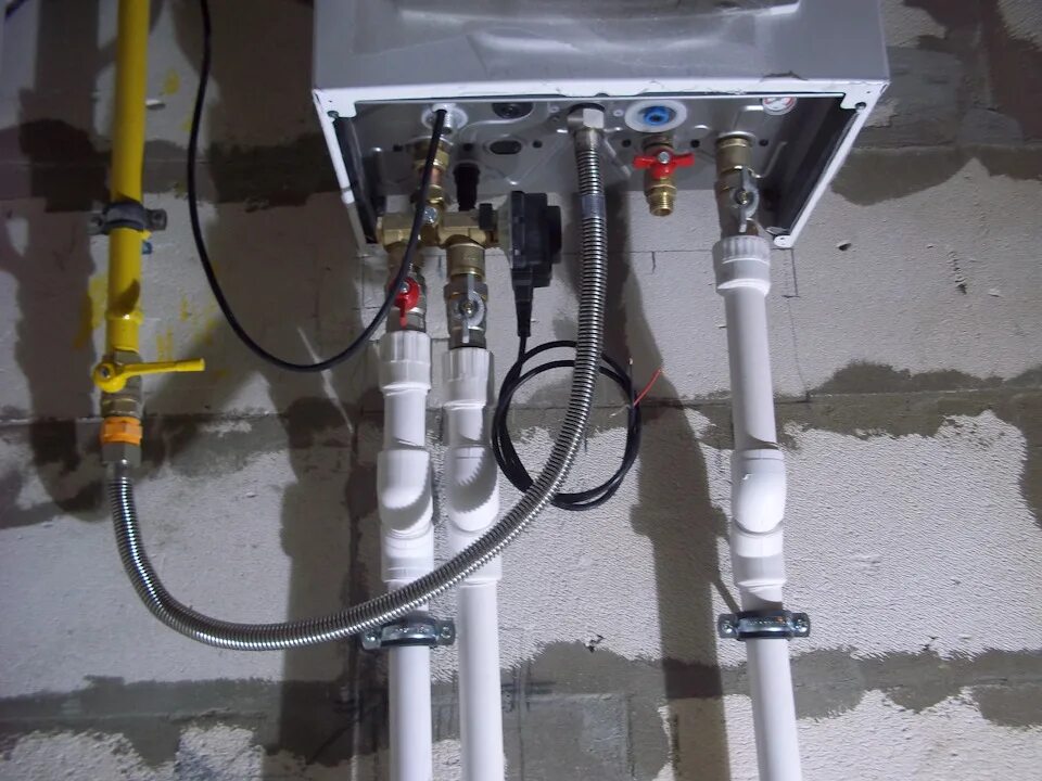 Подключение газового котла цена за работу Подключение газового котла - Как подключить газовый котел к системе отопления в 