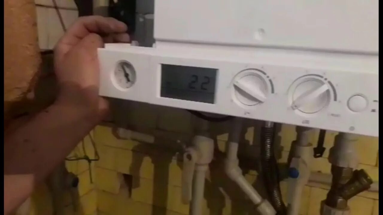 Подключение газового котла висман 100 Монтаж Газового Котла Viessmann Vitopend 100 WH1D - YouTube