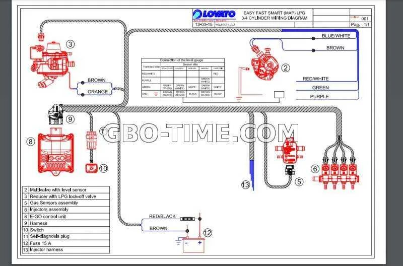 Подключение газового оборудования ловато Установка гбо 4го поколения lovato smart