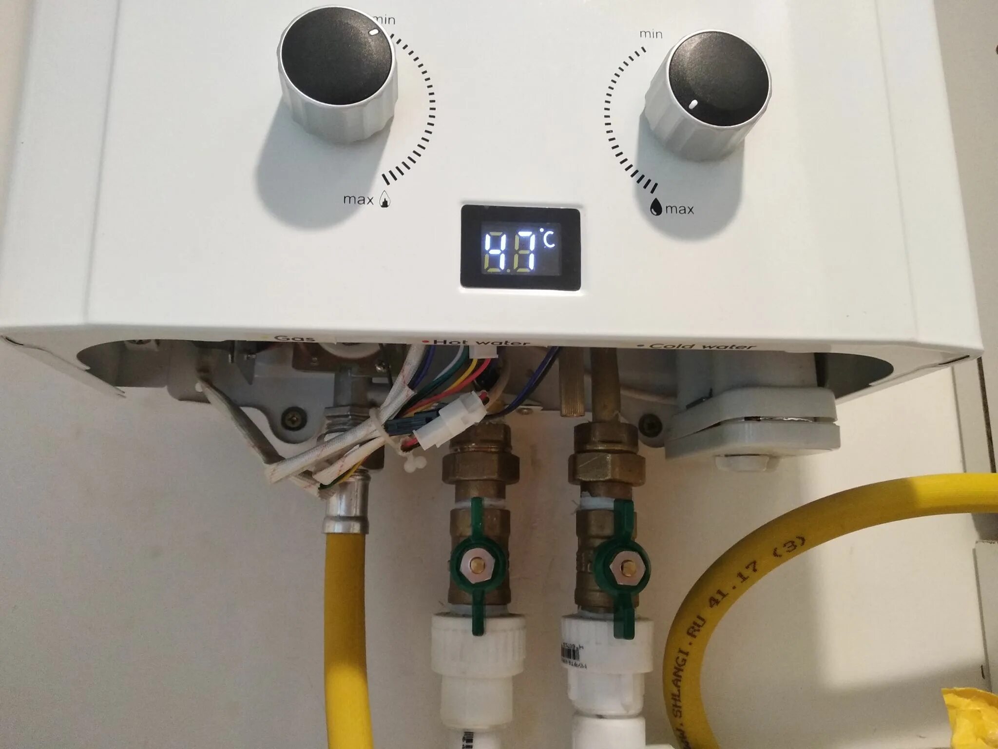 Подключение газового проточного водонагревателя Газовая колонка Zanussi GWH 6 Fonte НС-1106998 - купить по низкой цене в интерне
