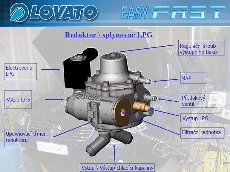 Подключение газового редуктора 4 поколения Редуктор ловато 4